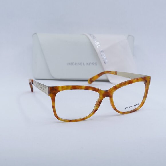 Final Price! Michael Kors MK4064 3734 Havana Eyeglasses 55mm - Picture 1 of 11